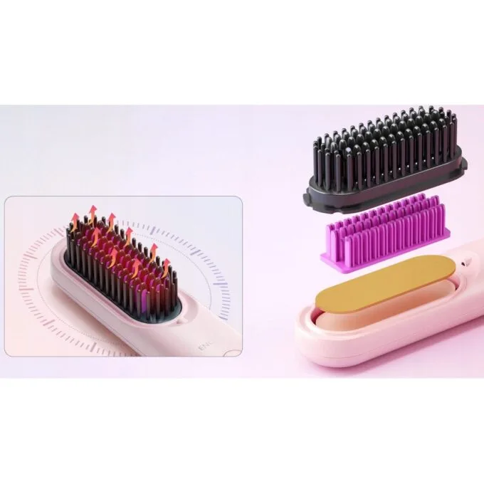 Enchen Comb Straightening Cordless USB-C 4000mAh Pink — image 6