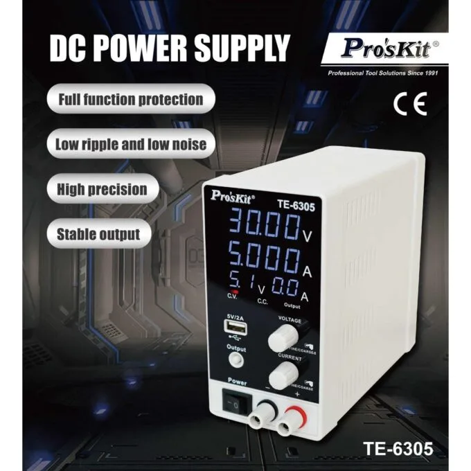 Proskit Bench Switching Power Supply 0-30V / 0-5A — image 2
