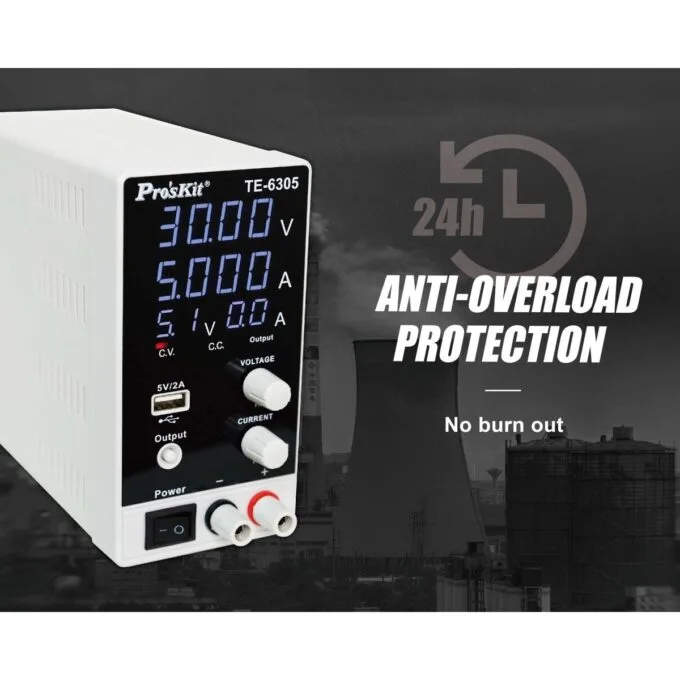 Proskit Bench Switching Power Supply 0-30V / 0-5A — image 7