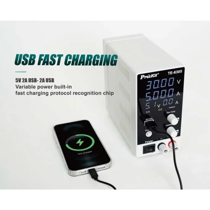 Proskit Bench Switching Power Supply 0-30V / 0-5A — image 9