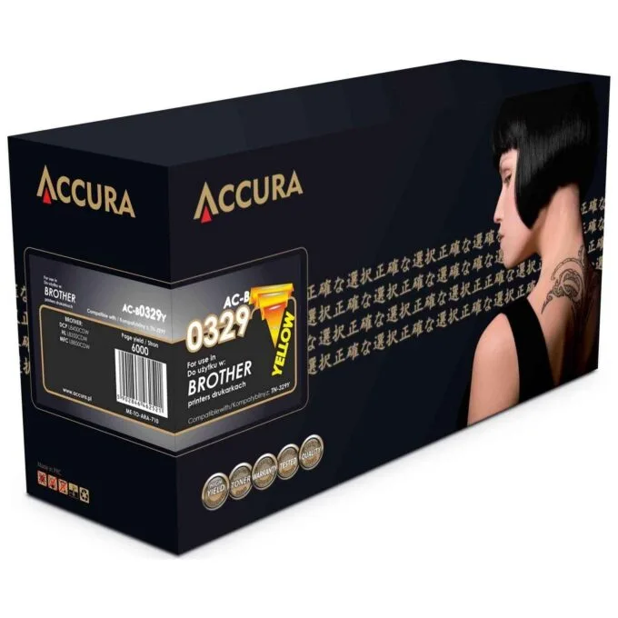 Accura toner Brother (TN-329Y) replacement — image 1