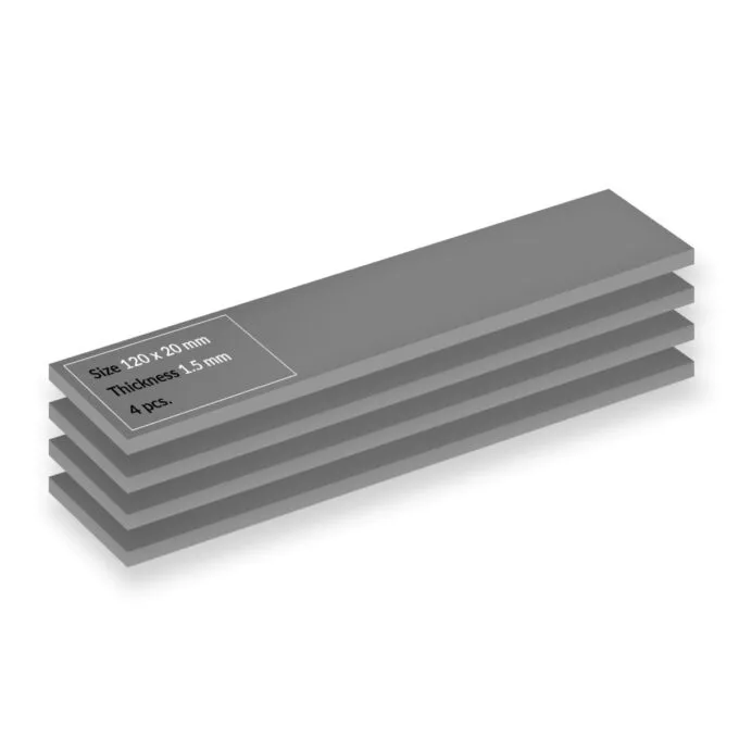 ARCTIC TP-4 120x20mm, 1.5mm - 4 Pack Premium Performance Thermal Pad — image 1
