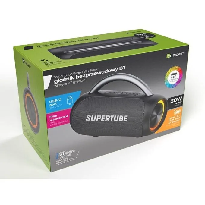 Tracker SuperTube TWS bluetooth black — image 11