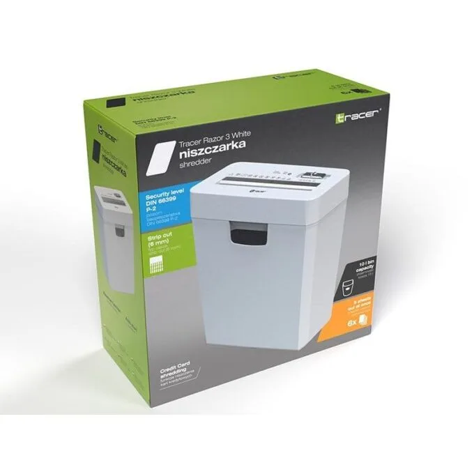 Tracer shredder Razor 3 white — image 7