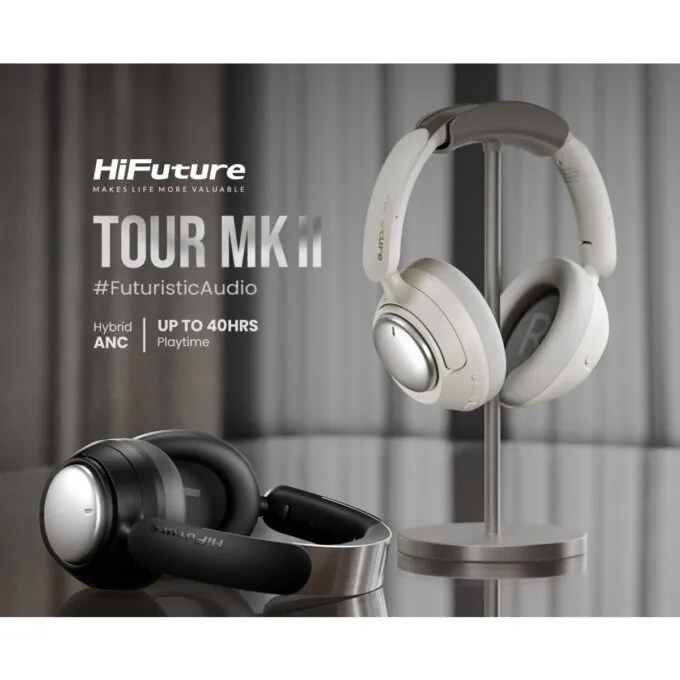 HiFuture Headphones Over Ear FUTURE TOUR MKII Black — image 3