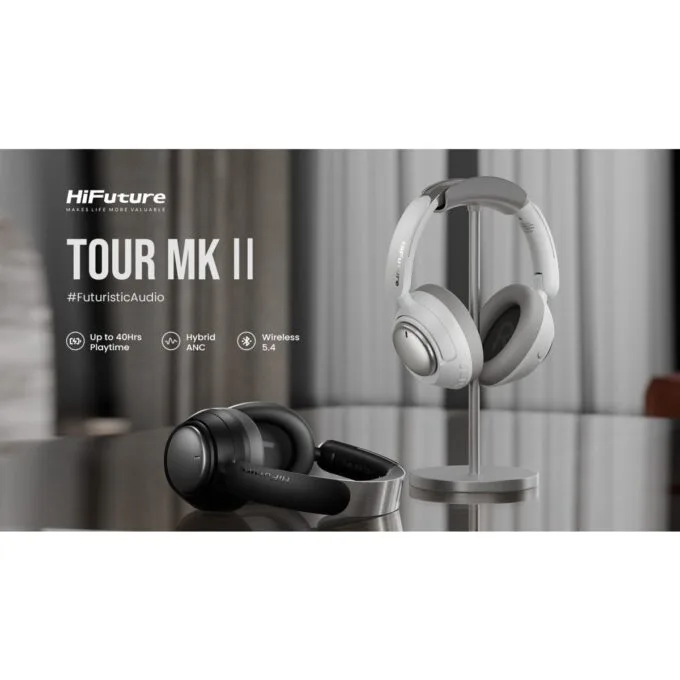 HiFuture Headphones Over Ear FUTURE TOUR MKII Black — image 4