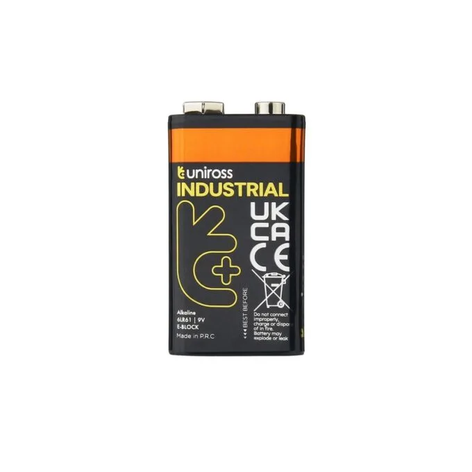 Uniross Alkaline 9V Industrial (Box of 10pcs) — image 3