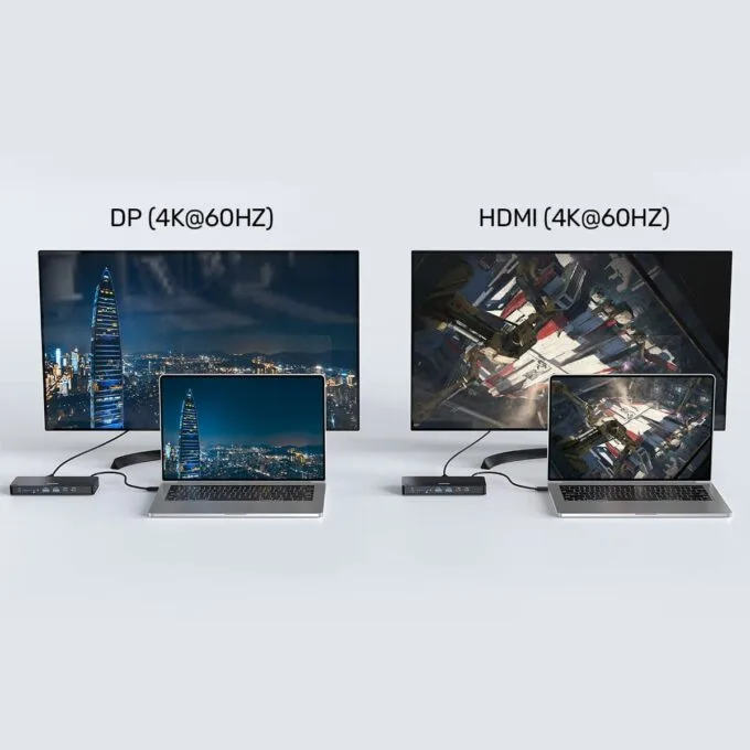 Unitek KVM Switch 2 PCs 2 monitors 4K — image 10