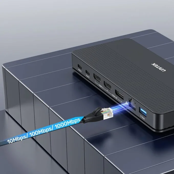Unitek KVM Switch 2 PCs 2 monitors 4K — image 6