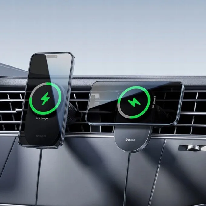 Baseus Car Charger Wireless AirVent Magnetic PrimeTrip VC2 Pro Cooling Qi2.2 — image 2
