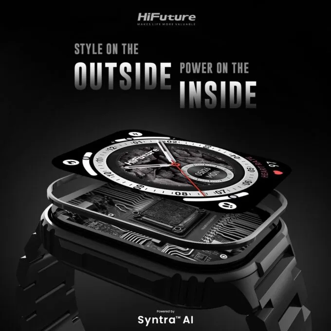 HiFuture Luxury Sport SmartWatch ULTRA 3 Pro Stainless Steel AMOLED Black — image 11