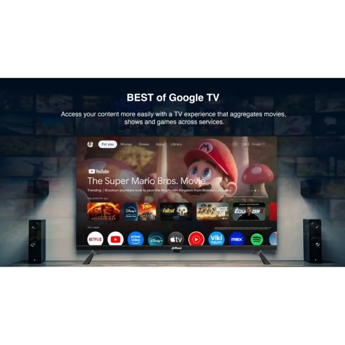 Dahua LTV32-SG100 32'' HD Google TV with HDR10, Dolby Digital Plus & Voice Control Remote — image 9