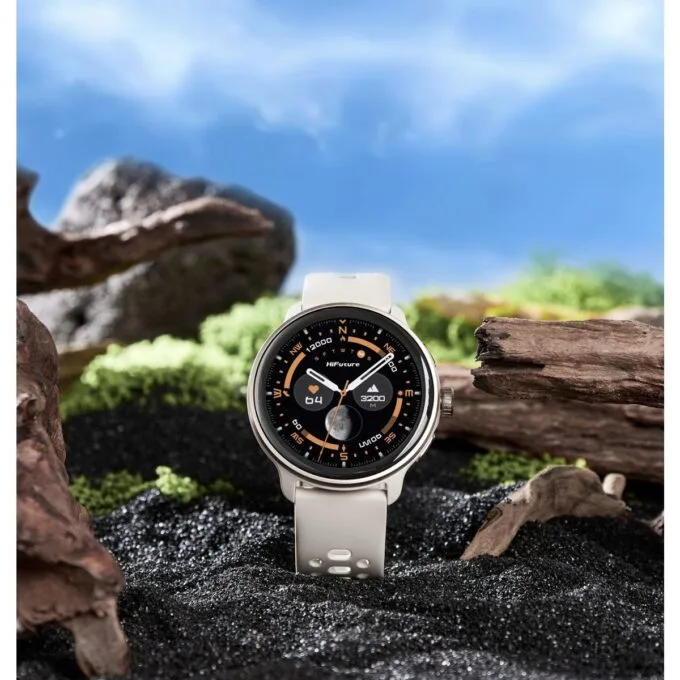HiFuture Adventure GPS SmartWatch with AMOLED VELA Latte — image 5