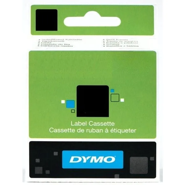 Dymo D1 black/yellow [12mm x 7m] — image 1