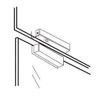 Zudsec Electric Bolt Lock For Frameless Glass Door ZDL-5818 — image 2