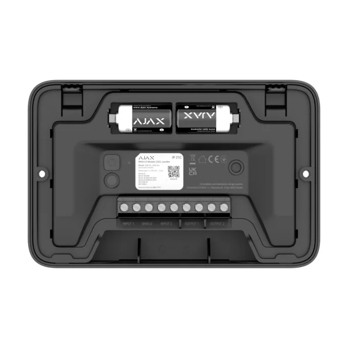 Ajax EN54 Fire Detection I/O Module (2X2) Black — image 2