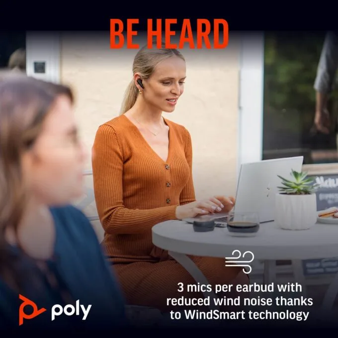 HP Poly Voyager Free 60+ UC Earbuds — image 5