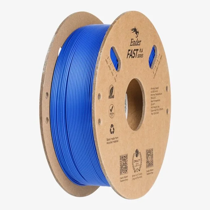 Creality Ender Fast PLA Blue 300mm/s 3D Printer Filament  1 kg Spool,1.84 — image 1