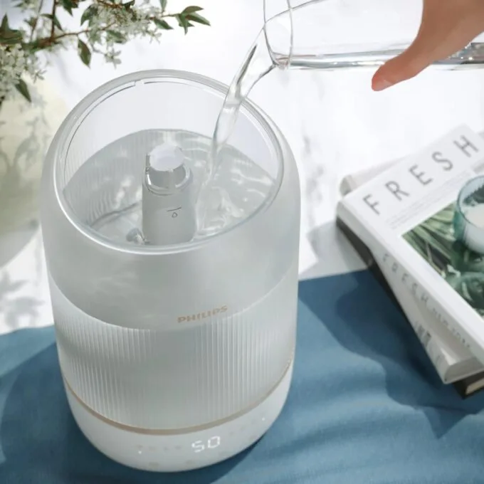 PHILIPS Ultrasonic Air Moisturizer HU1510/04 white — image 8