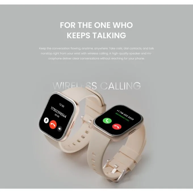 HiFuture Fashion SmartWatch ZONE3 Pink/Gold — image 2