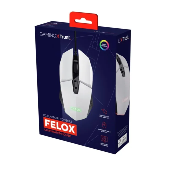 Trust GXT 109W Felox white — image 6