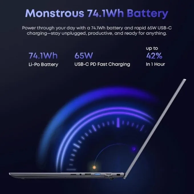 Chuwi Laptop CoreBook Plus 16'' R5-7430U 16Gb + 512GB Windows 11 PRO — image 5