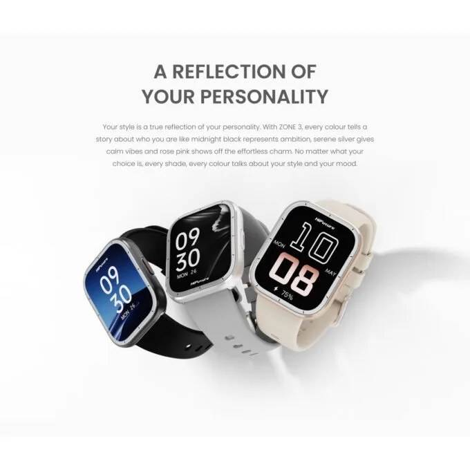 HiFuture Fashion SmartWatch ZONE3 Pink/Gold — image 9