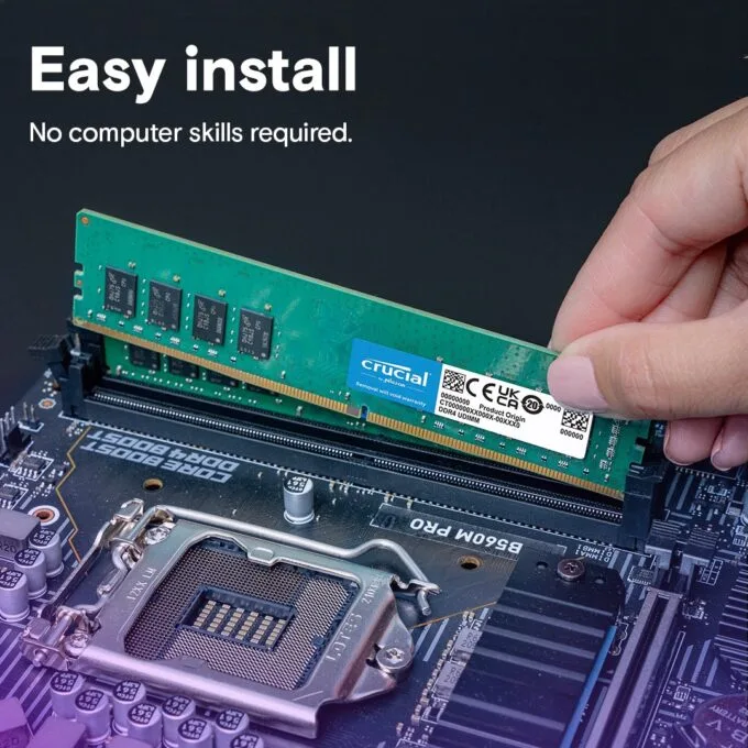 Crucial RAM DIMM DDR4 3200 8GB Desktop Memory CT8G4DFRA32A — image 2