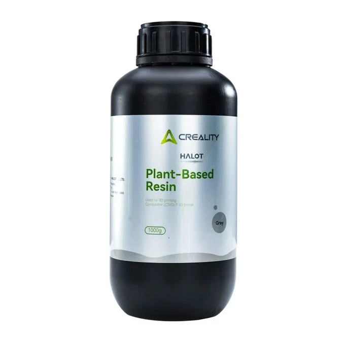 Creality Plant-based Resin Grey - 1KG plastic bottle (gray) — image 1