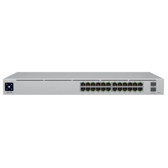 Ubiquiti UniFi Switch Pro 24 Ports PoE Gigabit 2xSFP+ USW-Pro-24-PoE (400W) — image 1