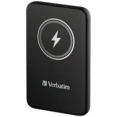 Verbatim Charge `n` Go 15W 10000mAh Wireless Magnetic czarny