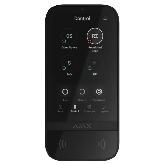 AJAX BASELINE Keypad Touchscreen Black — image 1