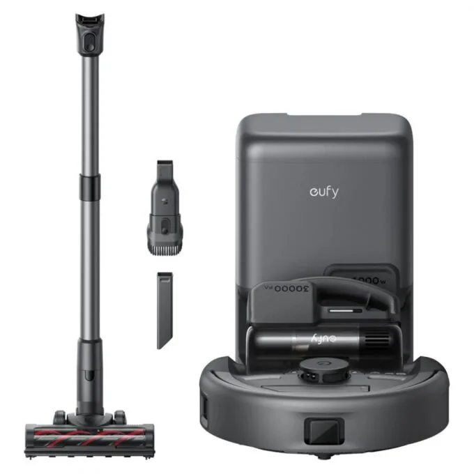 Anker Eufy RoboVac E20 3-in-1 Robot Vacuum Cleaner With Self Emptying Station + Stick + Handheld — image 7