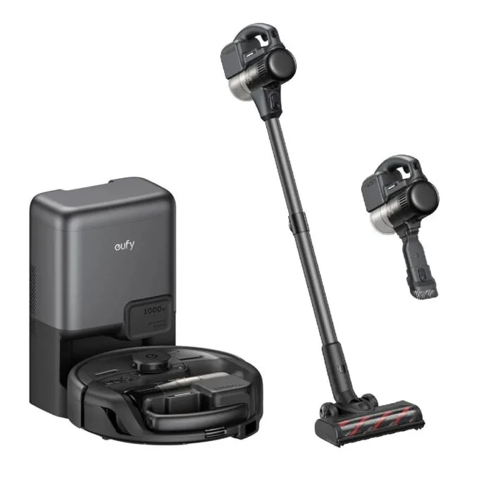 Anker Eufy RoboVac E20 3-in-1 Robot Vacuum Cleaner With Self Emptying Station + Stick + Handheld — image 1