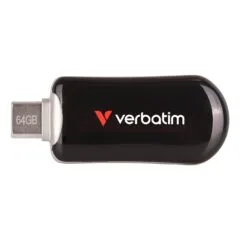 STICK Verbatim Plectra Black 64GB USB-C Flash Drive 30224