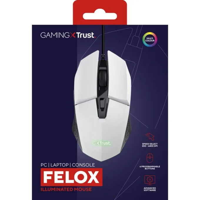 Trust GXT 109W Felox white — image 7