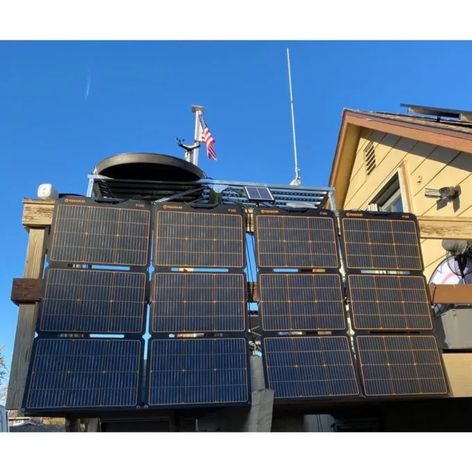 FlexSolar 120W Universal Portable & Foldable IP68 Solar Panel — image 6