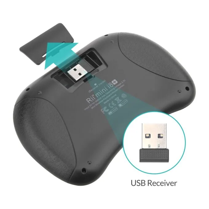 Rii Mini Keyboard Wireless 2.4GHz with Touchpad i8+ — image 9