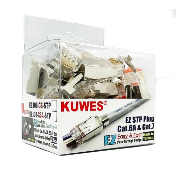Kuwes Ethernet Plugs CAT7 STP EASYPLUG — image 2