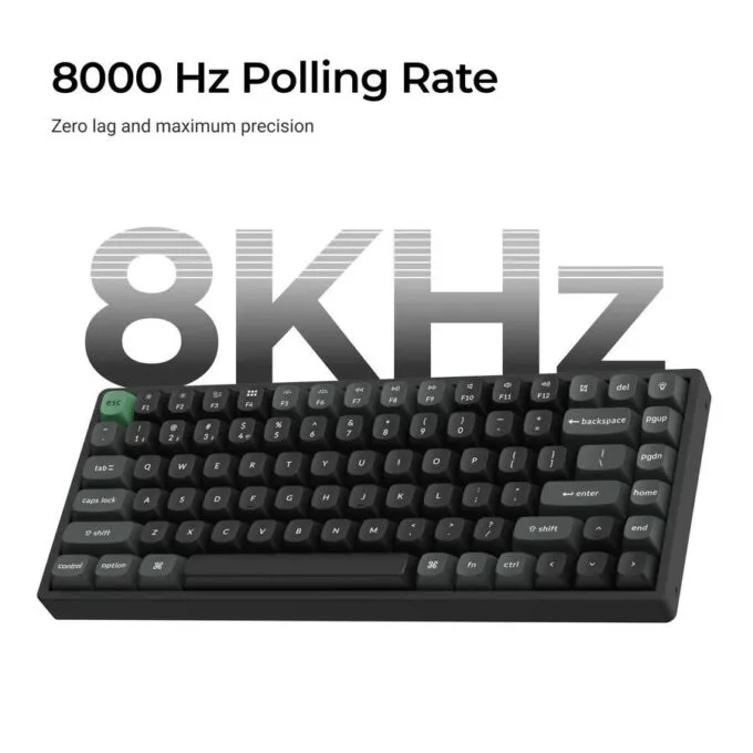 Keychron K2 Ultra (K2U-J3) ZMK Wireless 8K Mechanical Keyboard Brown Switch (Hot-Swap) 75% Us Layout — image 3