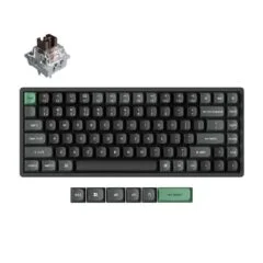 Keychron K2 Ultra (K2U-J3) ZMK Wireless 8K Mechanical Keyboard Brown Switch (Hot-Swap) 75% Us Layout
