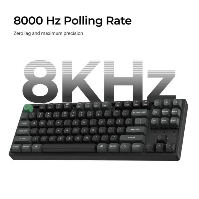 Keychron K8 Ultra (K8U-J3) ZMK Wireless 8K Mechanical Keyboard Brown Switch (Hot-Swap) 80% Us Layout — image 4