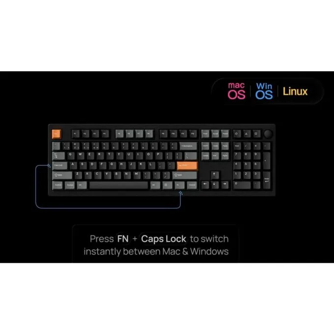 Keychron P6 Ultra (P6-M3) ZMK 8K Wireless Custom Mechanical Keyboard Brown Switch RGB 100% US Layout — image 5