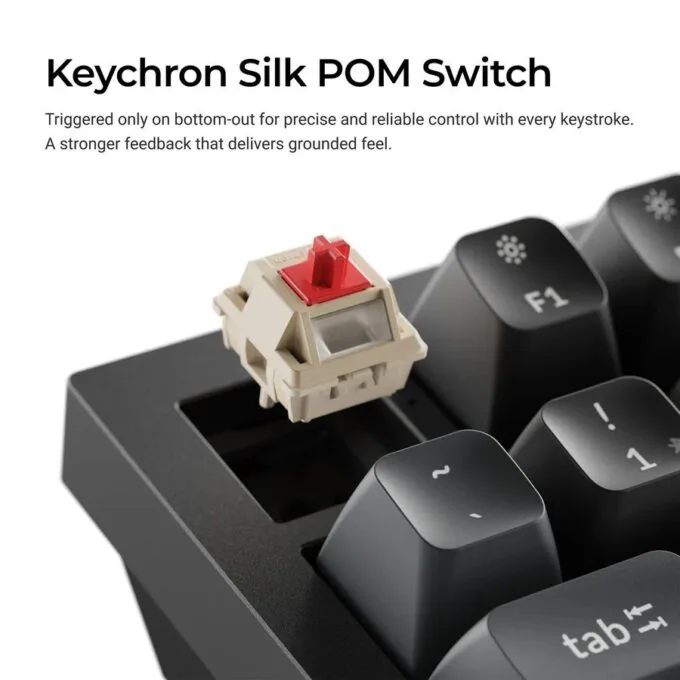 Keychron Q6 Ultra (Q6U-M1) ZMK RGB 8K Wireless Custom Mechanical Keyboard-Red Switch 100% US — image 3