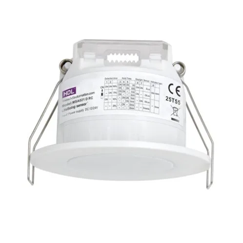 HDL Sensor Recessed Mount LifeBeing & LUX Presence MSA200D RC — image 1