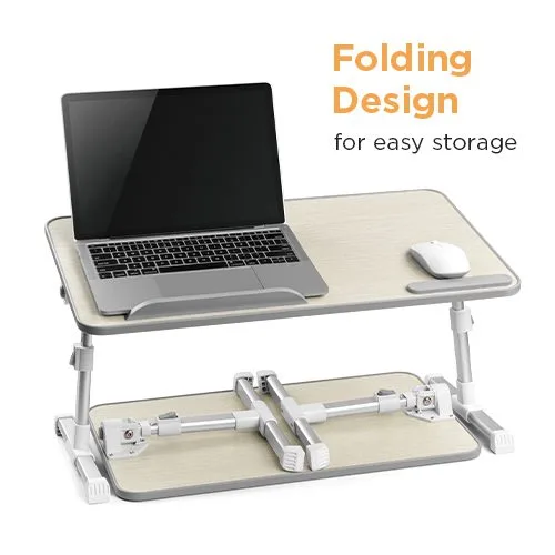 Lumivida Computer Tray Desk Mobile Height Adjustable 50x60cm FWS10-3 — image 2