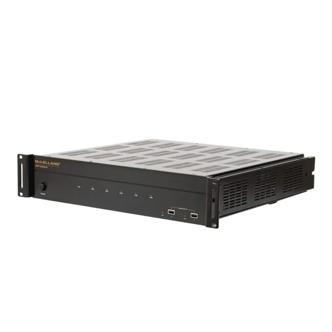 <font color="red">OPEN BOX</font> McLelland MAP1200-US 6 Source / 6 Zone Multi-room Controller / Amplifier — image 2