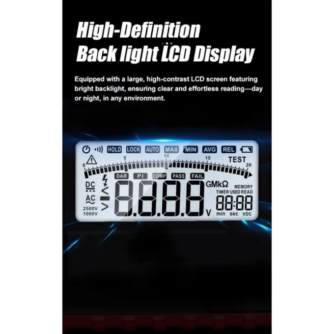 Proskit Digital Insulation Tester MT-4103 — image 9