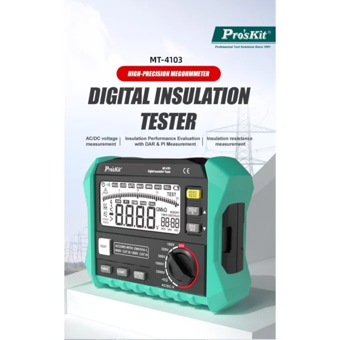 Proskit Digital Insulation Tester MT-4103 — image 2