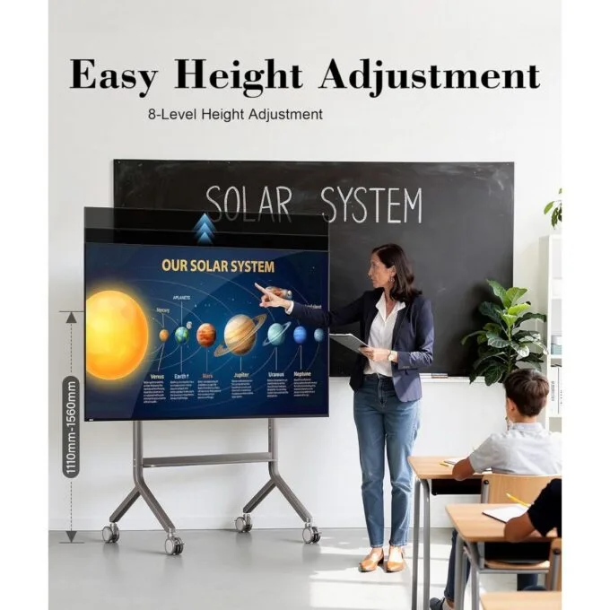 NBMounts Trolley P100 Manual 90x60 68kg 1.20m-1.50m Height — image 4